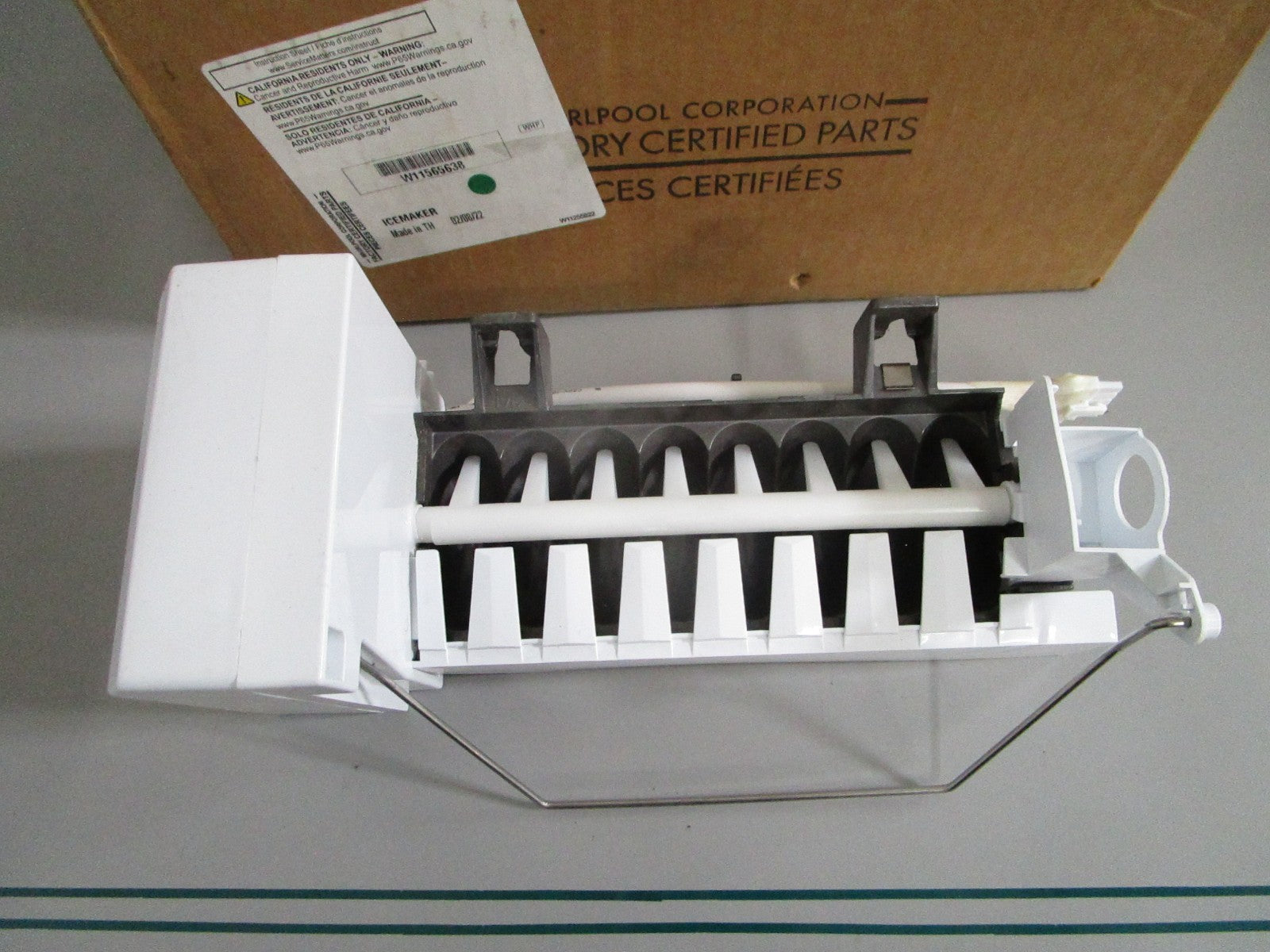 NEW OEM W11565638 Whirlpool Icemaker 0820