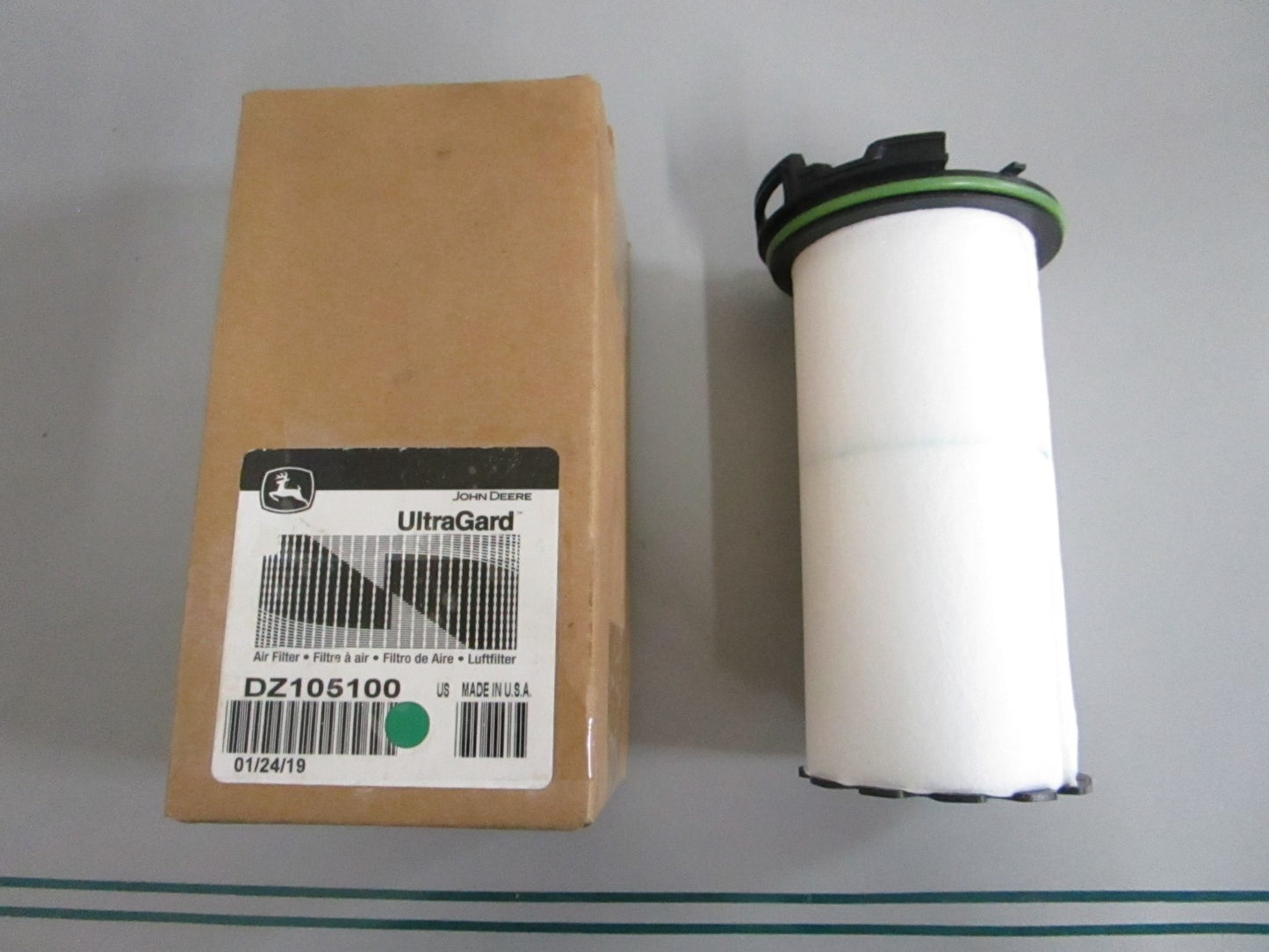 John Deere DZ105100 UltraGard Air Filter NOS Genuine Factory Part NEW OEM 0820