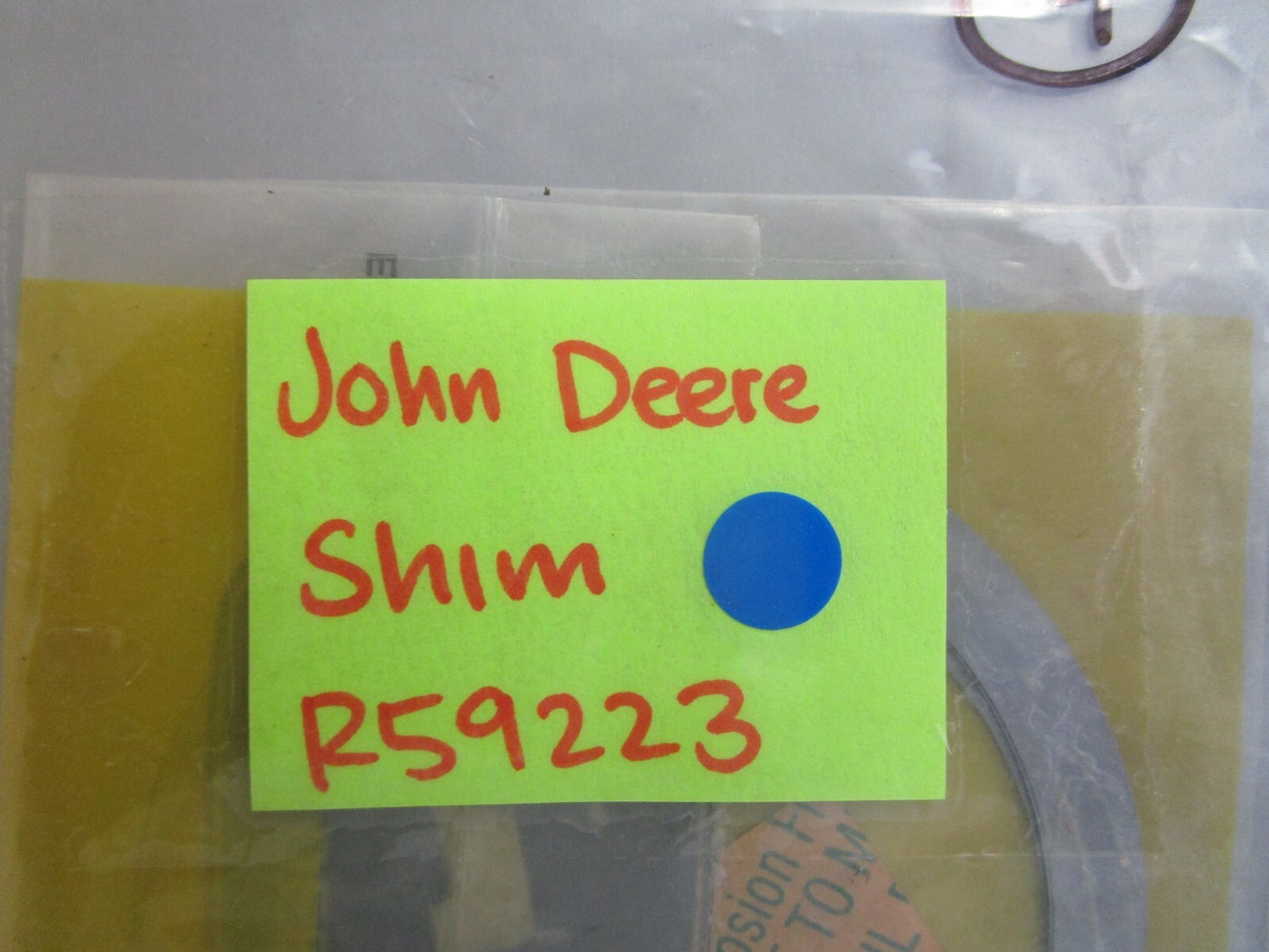 *NEW OEM* 0810 John Deere Shim R59223