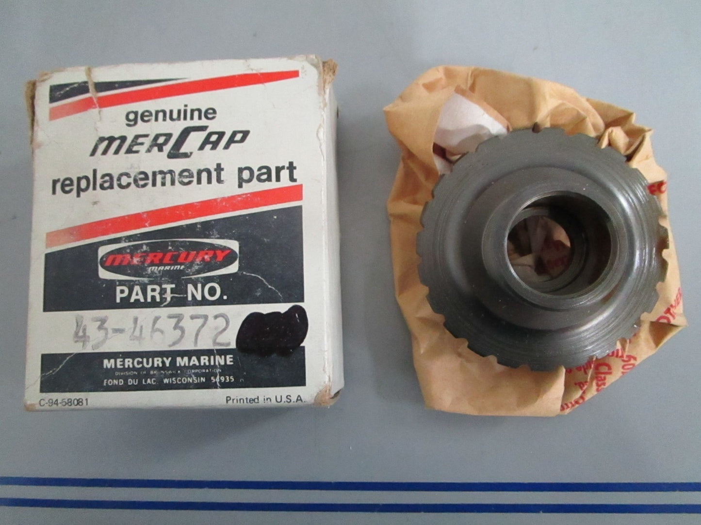 NEW OEM 43-46372 Mercury Quicksilver 23T Forward Gear 0820
