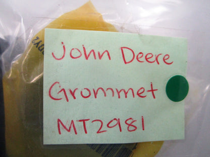 NEW OEM MT2981 John Deere Grommet 0810