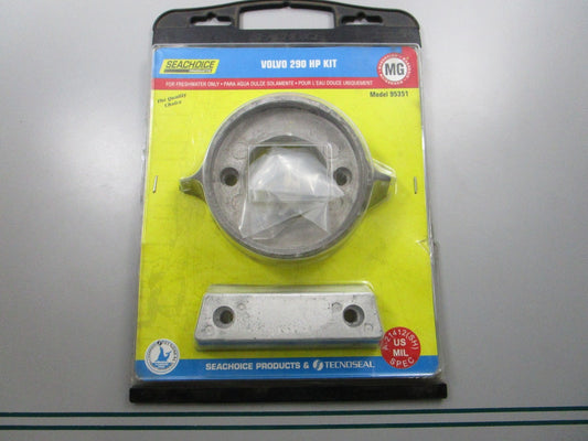 NEW 50-95351 For: Volvo 290HP Seachoice Anode Kit 0810
