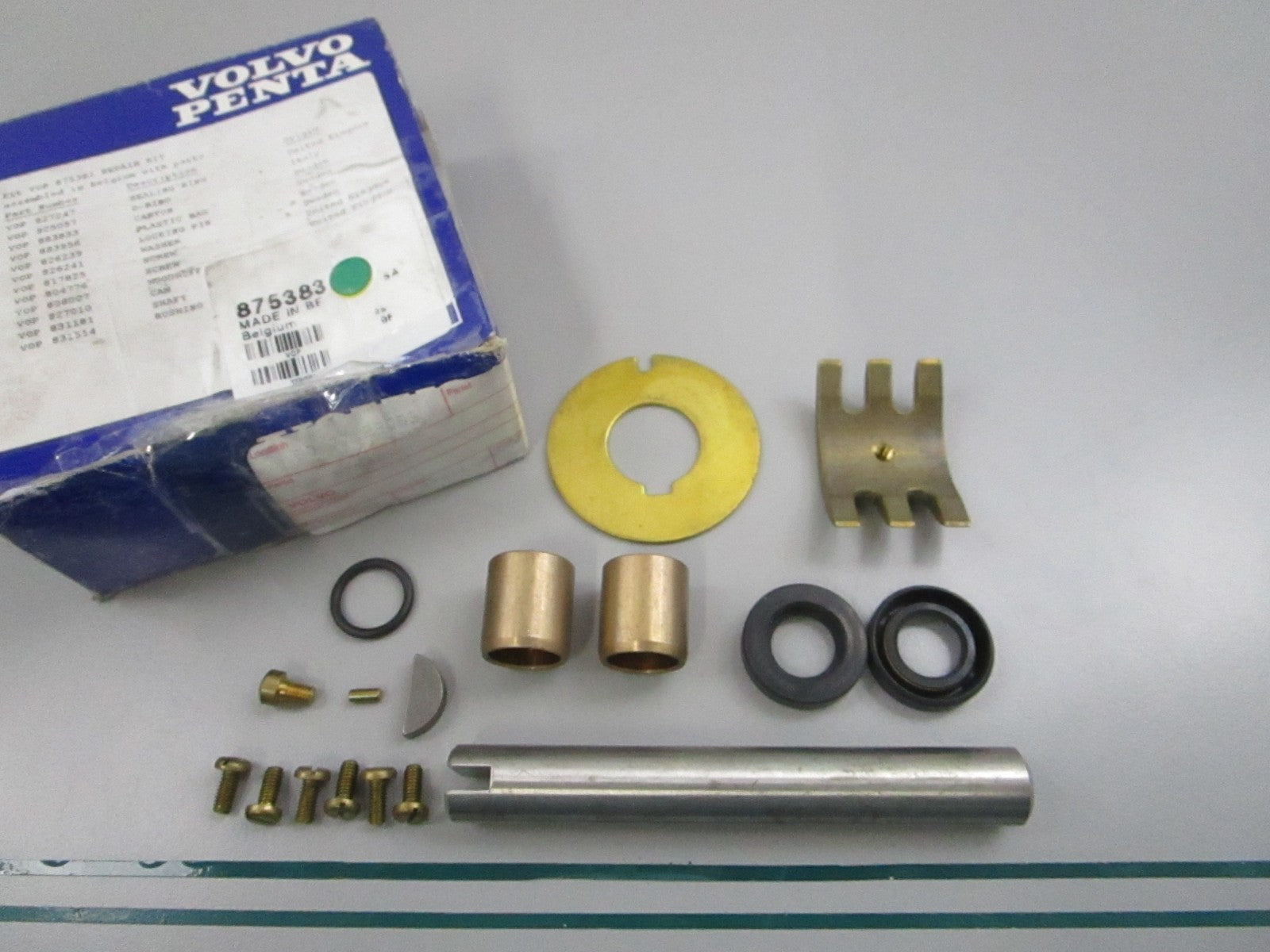 Volvo Penta NEW OEM Sea Water Pump Repair Kit 875383 AQ165 AQ170 MD21 NOS 0810