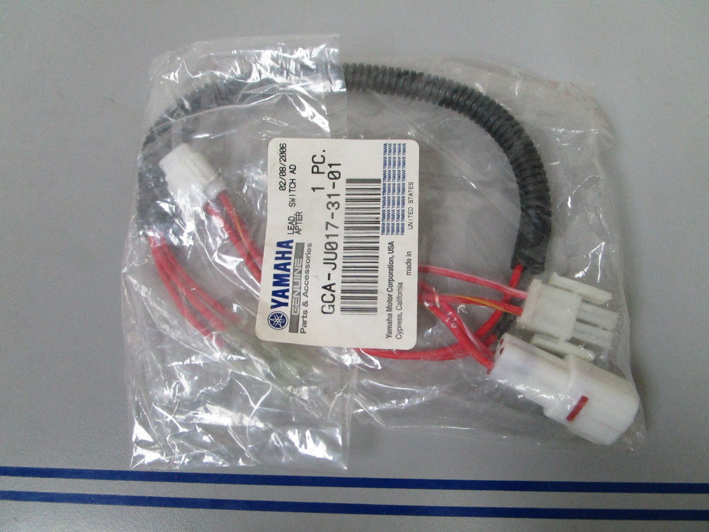 NEW OEM GCA-JU017-31-01 Yamaha Switch Adapter Lead 0810