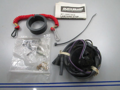 *NEW OEM* 0810 Mercury Quicksilver Switch & Lanyard Kit 87-19674A2