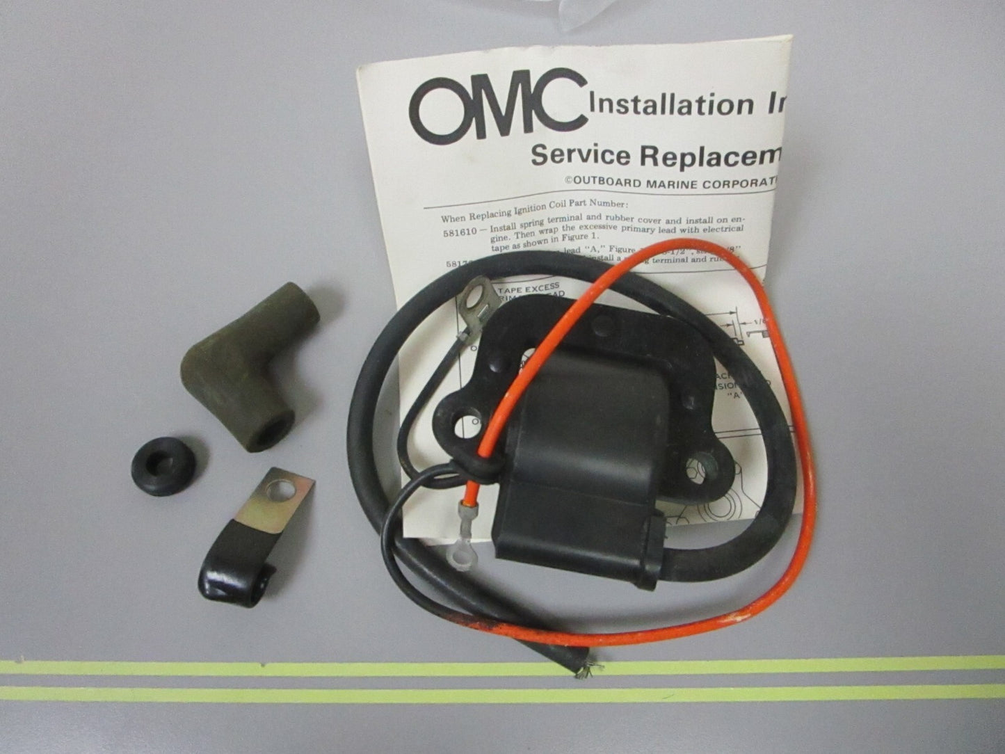 *NEW OEM* 0810 OMC Johnson Evinrude Ignition Coil Kit 582091 0582091