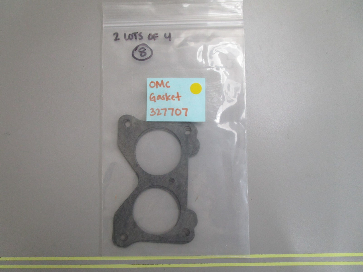 *NEW OEM* (LOT OF 4) 0810 OMC Johnson Evinrude Gasket 327707 0327707