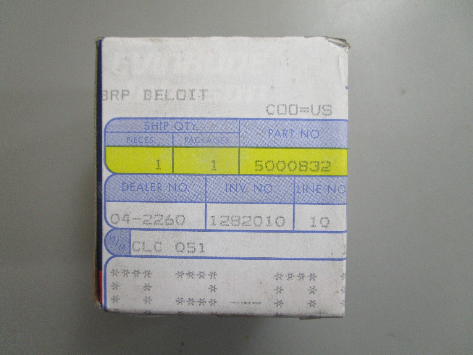 *NEW OEM* 0820 OMC Johnson Evinrude Thermostat Cover Ay 5000832