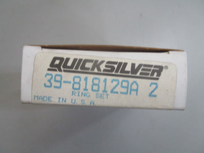 *NEW OEM* 0810 Mercury Quicksilver 2 Piston Ring Set 39-818129A2