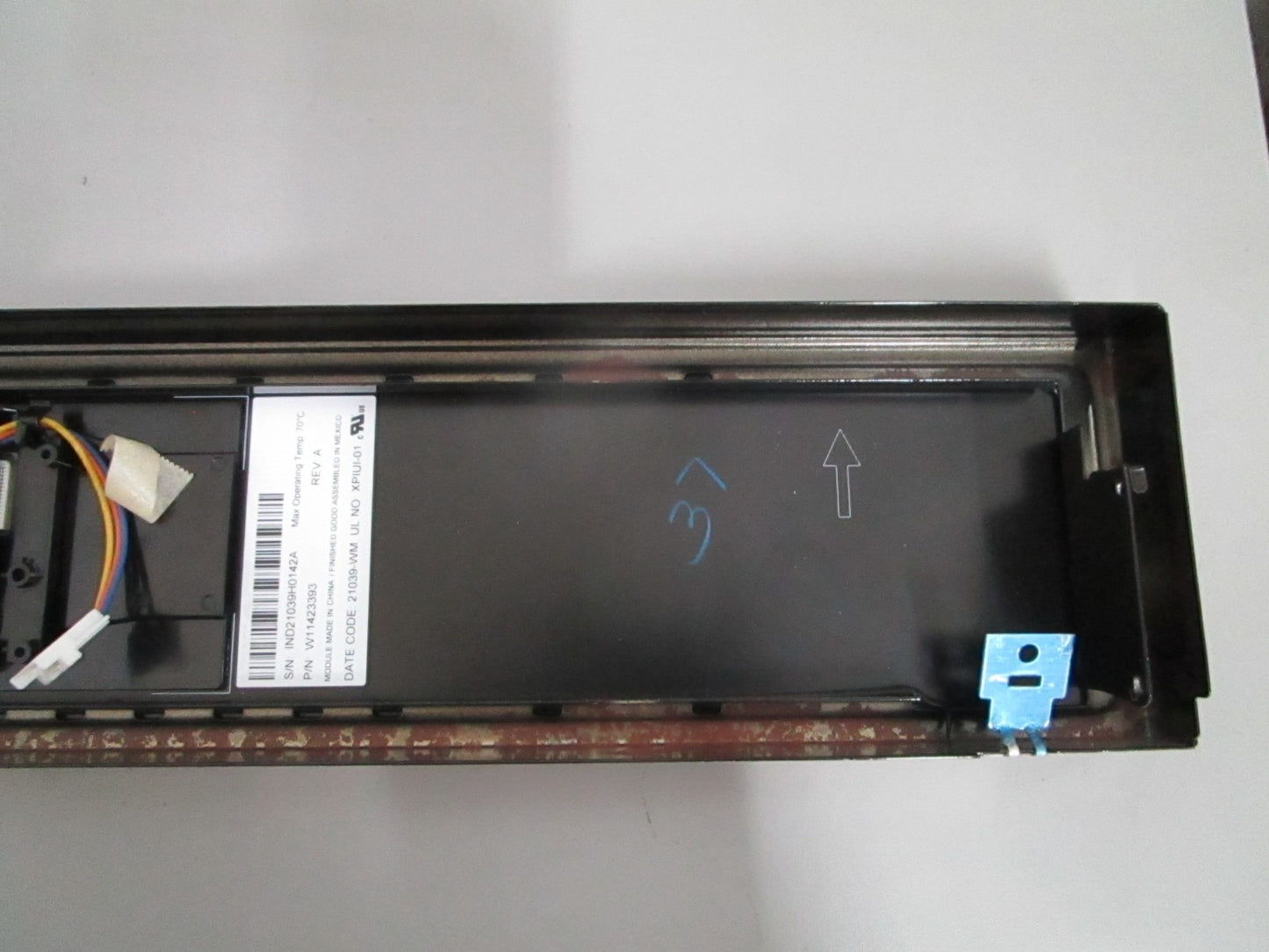 Whirlpool W11428561 NEW OEM Range Control Panel Stainless Maytag KitchenAid 0820
