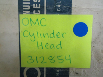 *NEW OEM* 0820 OMC Johnson Evinrude Cylinder Head 312854 0312854