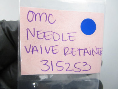 NEW OEM (LOT OF 2) 315253 OMC Johnson Evinrude Needle Valve Retainer 0810