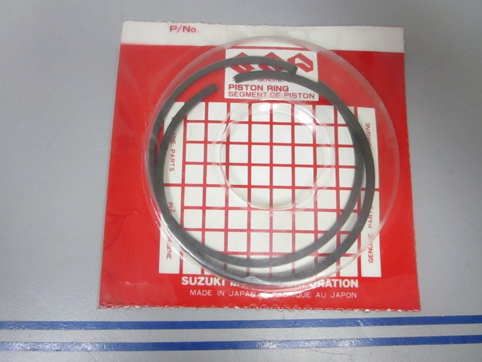 *NEW OEM* 0810 Suzuki 2 Ring Set 12140-94400-000