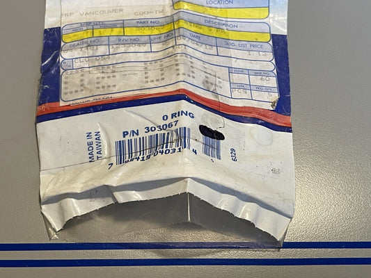 *NEW OEM* (LOT OF 2) 0810 OMC Johnson Evinrude O-Ring 303067 0303067