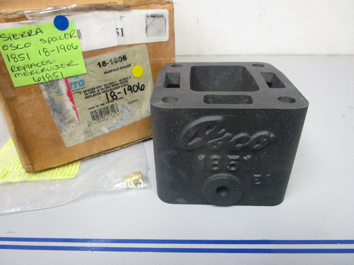 *NEW* 0720 Sierra Osco Spacer 1851 18-1906 Replaces: Mercruiser 61851
