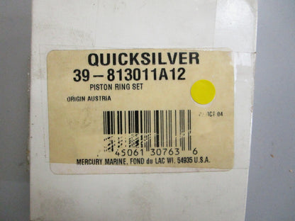 *NEW OEM* 0820 Mercury Quicksilver 12 Piston Ring Set 39-813011A12
