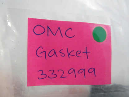 NEW OEM (LOT OF 3) 332999 0332999 OMC Johnson Evinrude Gasket 0810