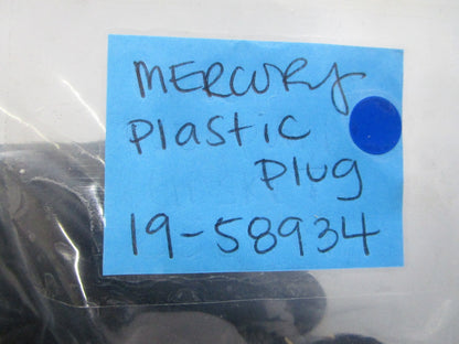 NEW OEM (LOT OF 3) 19-58934 Mercury Quicksilver Plastic Plug 0810