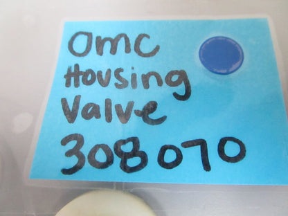NEW OEM 308070 0308070 OMC Johnson Evinrude Housing Valve 0810