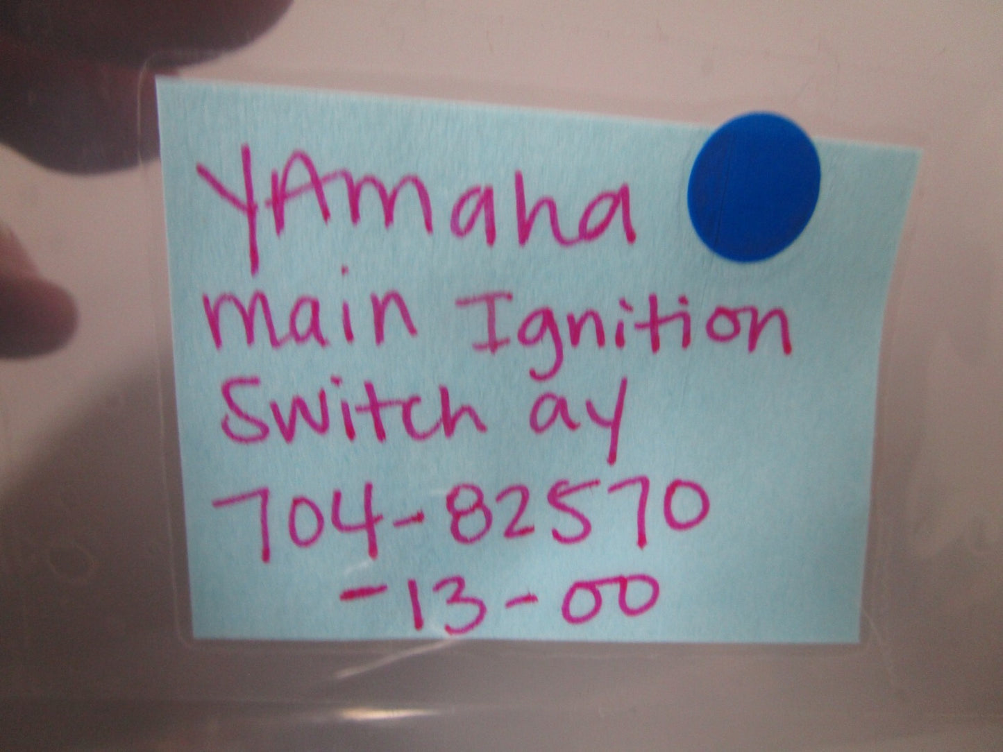 *NEW OEM* 0720 Yamaha Main Ignition Switch Assembly 704-82570-13-00