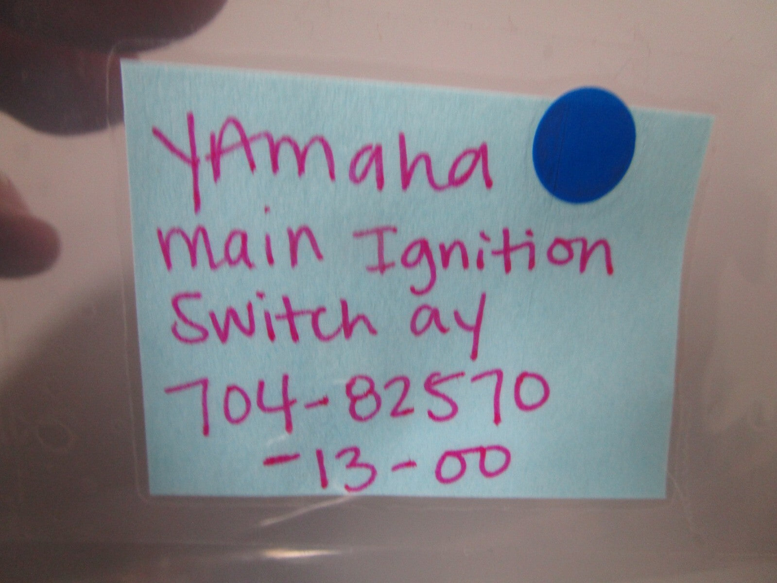 *NEW OEM* 0720 Yamaha Main Ignition Switch Assembly 704-82570-13-00