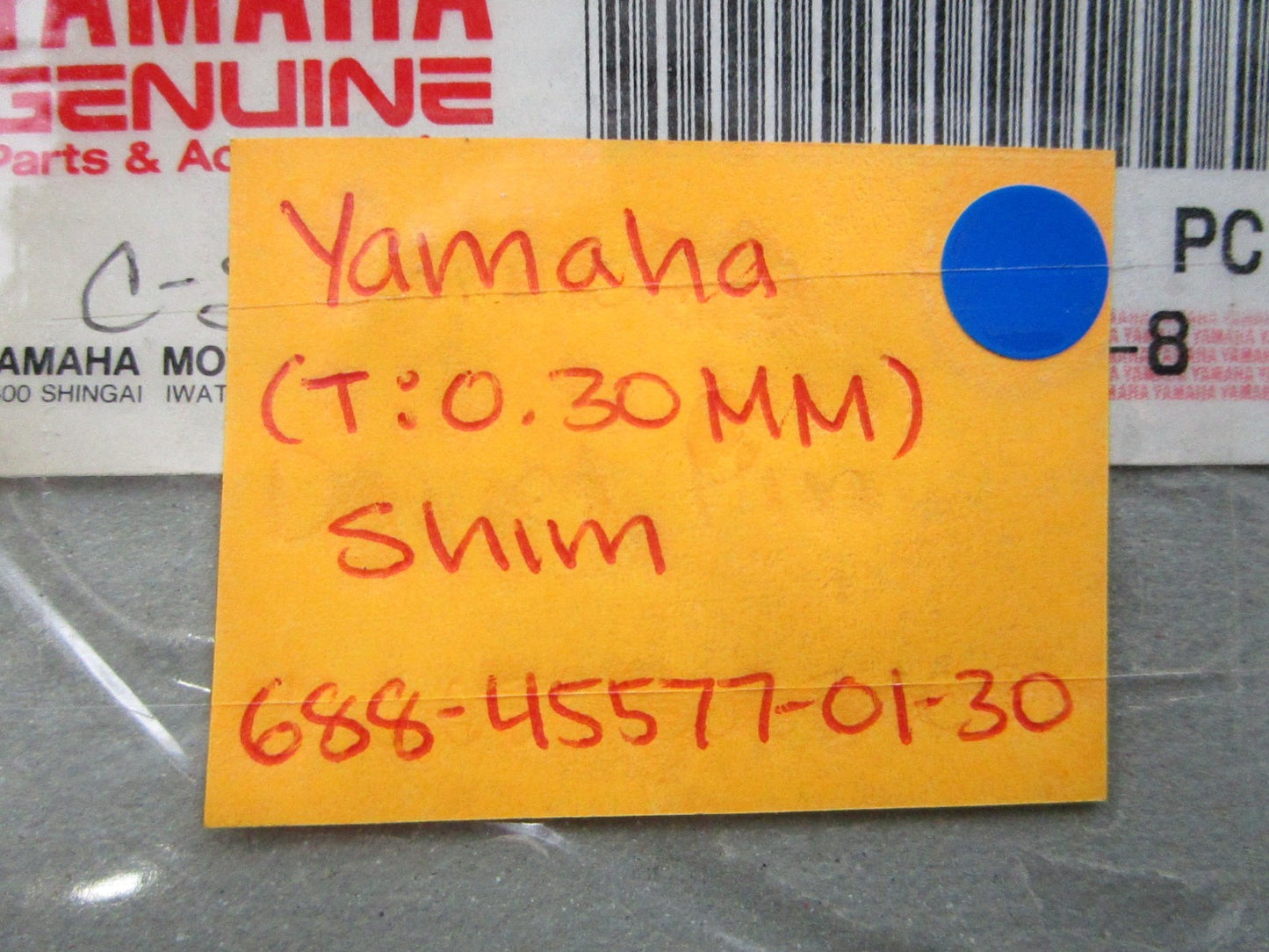 *NEW OEM* 0810 Yamaha (T:0.30MM) Shim 688-45577-01-30