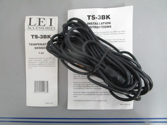 *NEW OEM* 0820 Lowrance Temperature Sensor TS-3BK