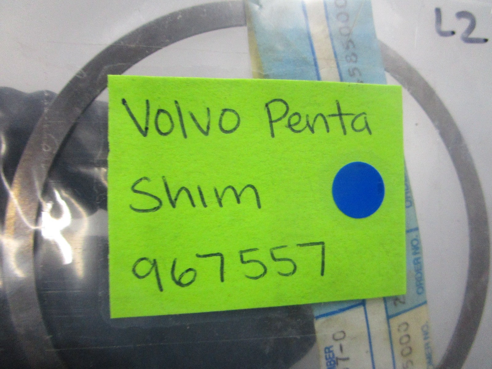 NEW OEM (LOT OF 2) 967557 Volvo Penta Shim 0810