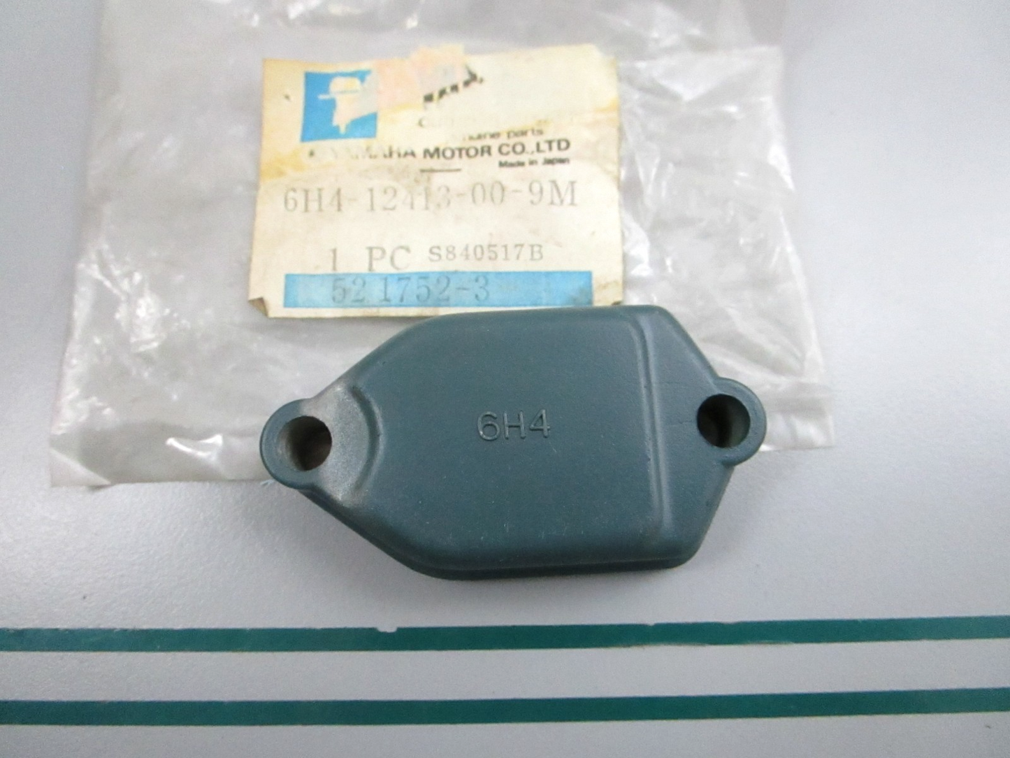 NEW OEM 6H4-12413-00-9M Yamaha Thermostat Cover 0810