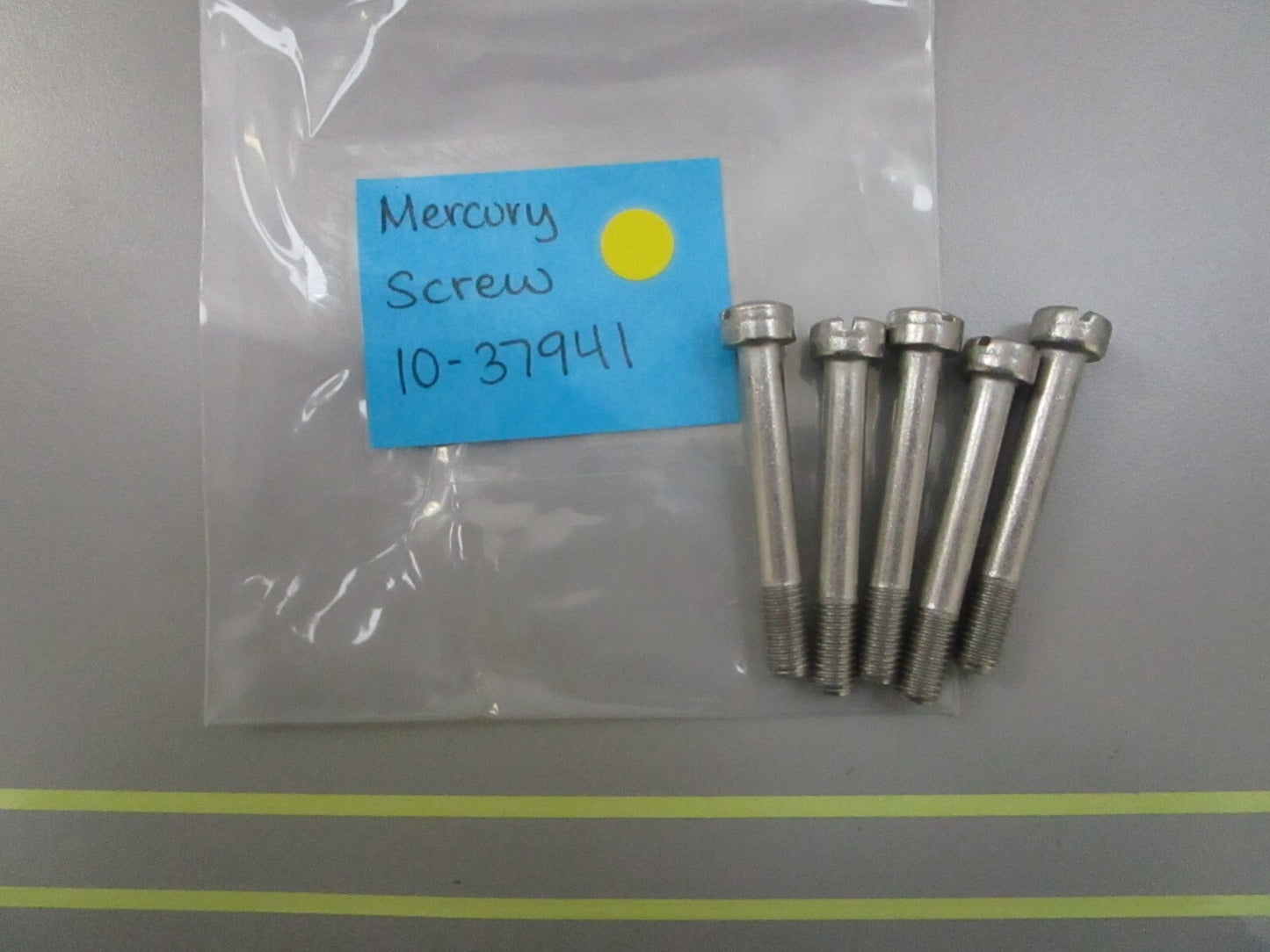 *NEW OEM* (LOT OF 5) 0810 Mercury Quicksilver Screw 10-37941