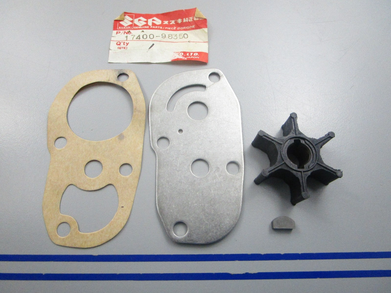 NEW OEM 17400-98350 Suzuki Water Pump Kit 0810