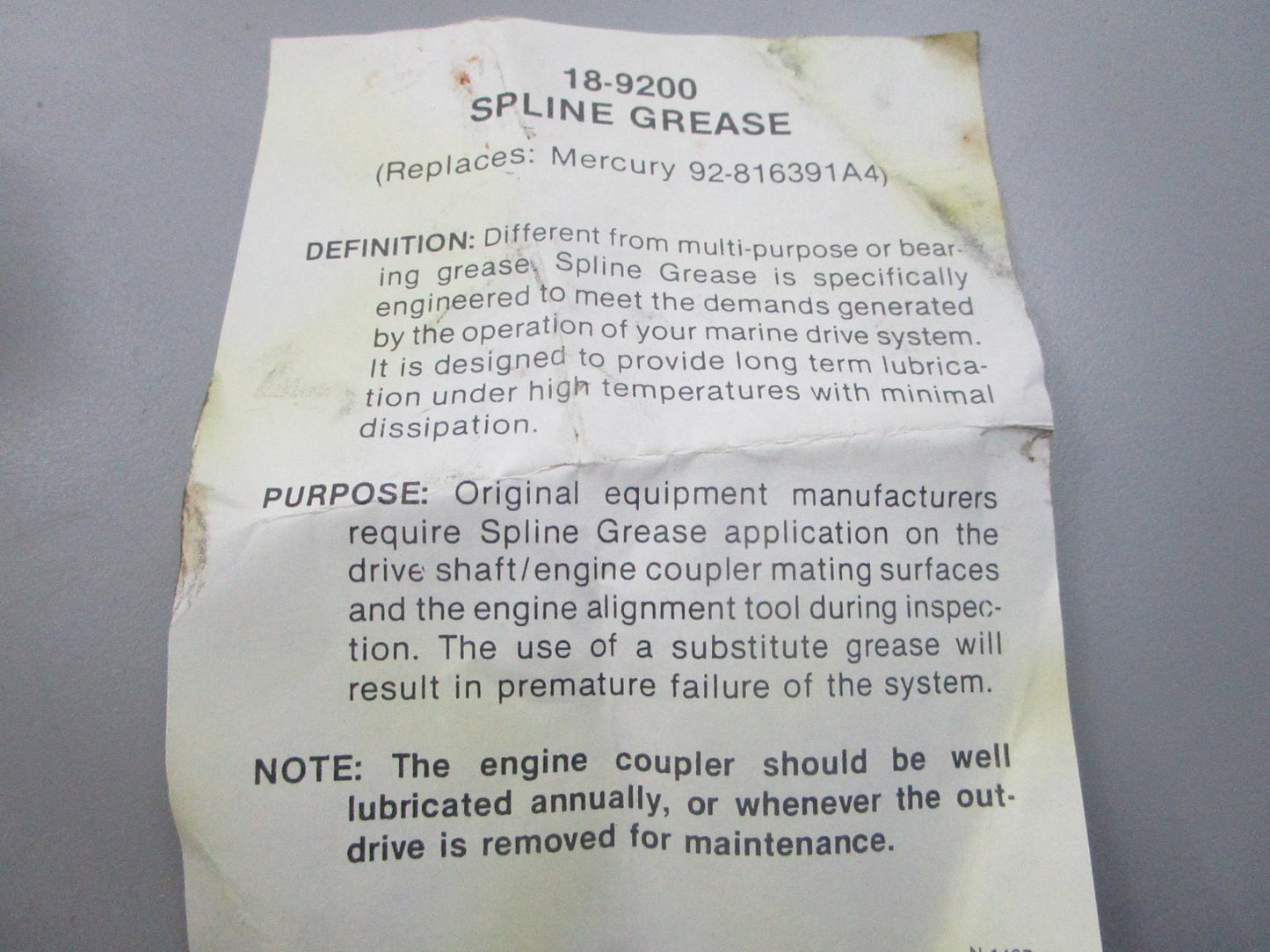 NEW 18-2102 Replaces: Mercruiser 75832A2 Sierra U-Joint 0810
