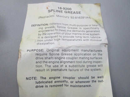 NEW 18-2102 Replaces: Mercruiser 75832A2 Sierra U-Joint 0810