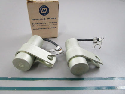 NEW OEM (LOT OF 2) 378477 0378477 OMC Johnson Evinrude Condenser 0810