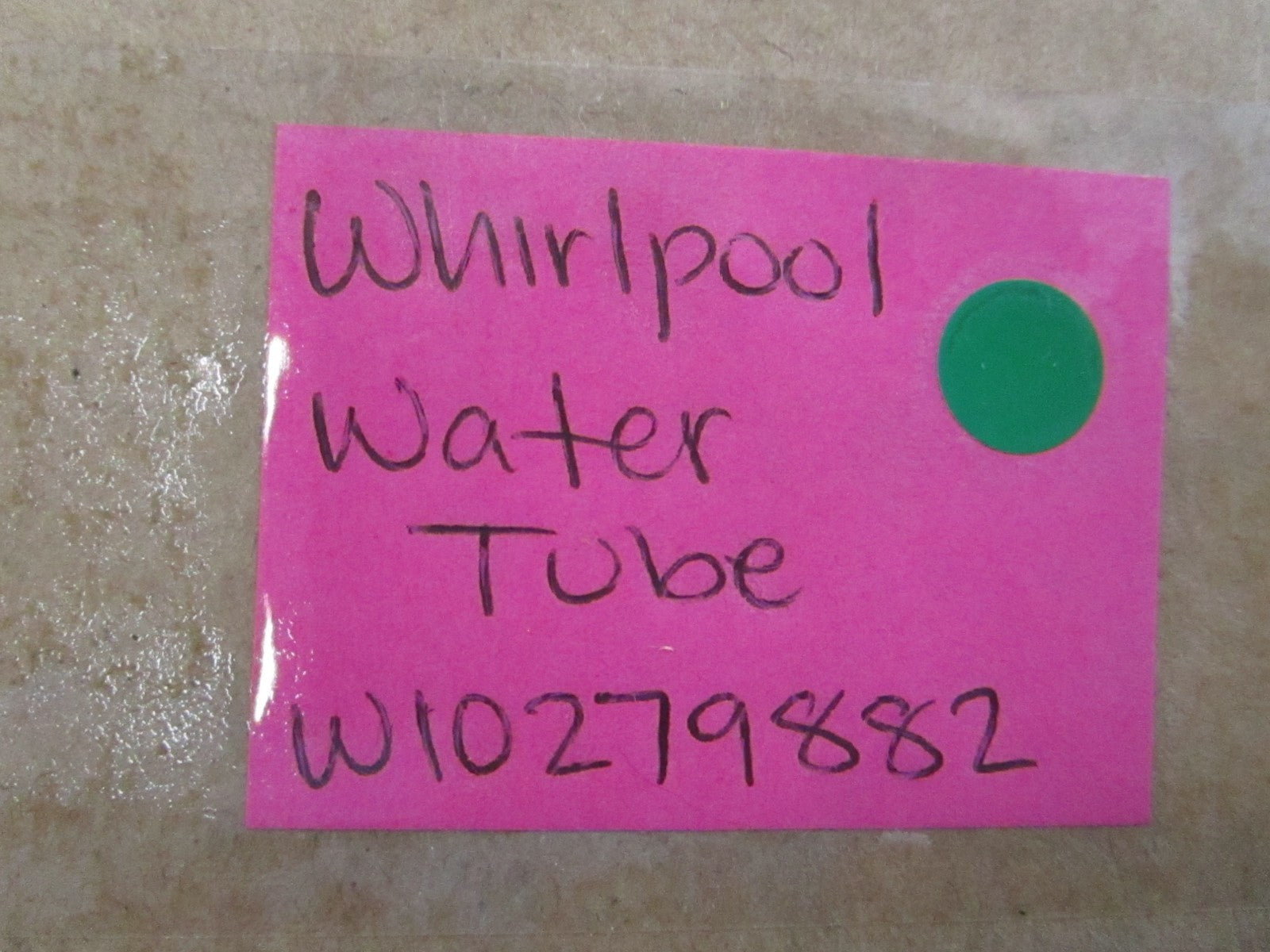 NEW OEM W10279882 Whirlpool Water Tube 0810