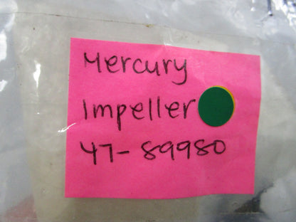 NEW OEM (LOT OF 2) 47-89980 Mercury Quicksilver Impeller 0810