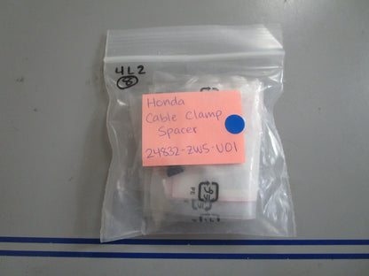 *NEW OEM* (LOT OF 2) 0810 Honda Cable Clamp Spacer 24832-ZW5-V01