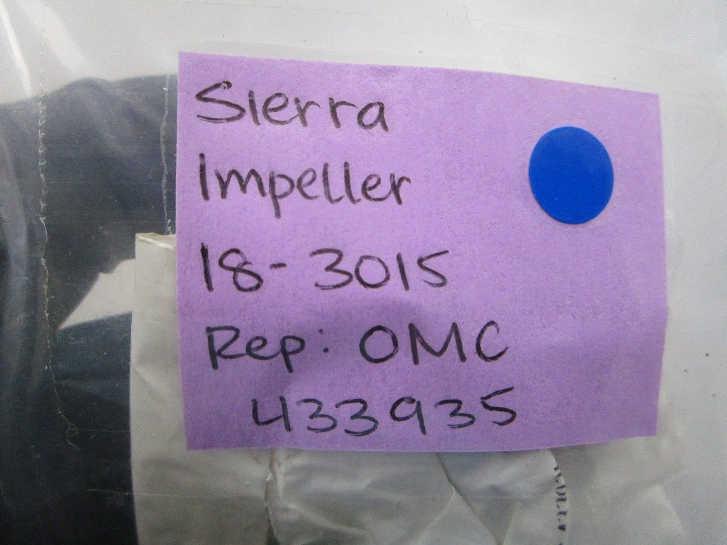 NEW 18-3015 Replaces: OMC 433935 0433935 Sierra Impeller 0810