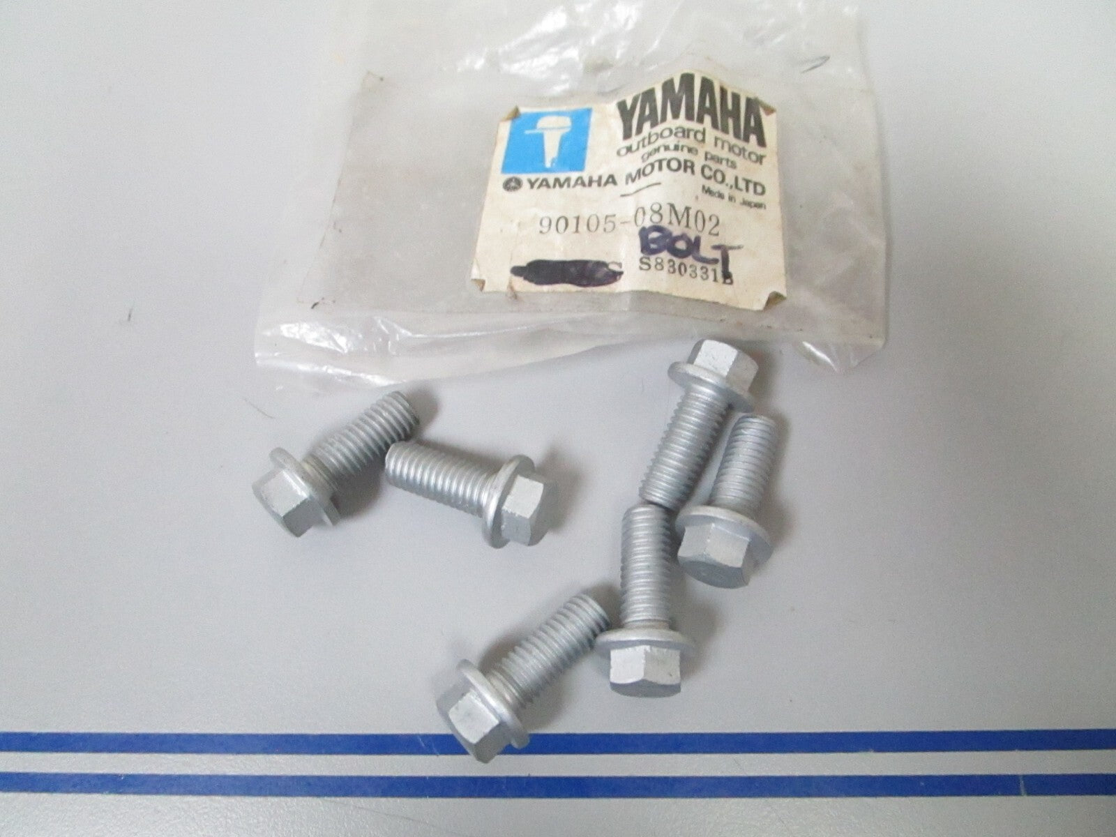 *NEW OEM* (LOT OF 6) 0810 Yamaha Bolt 90105-08M02-00