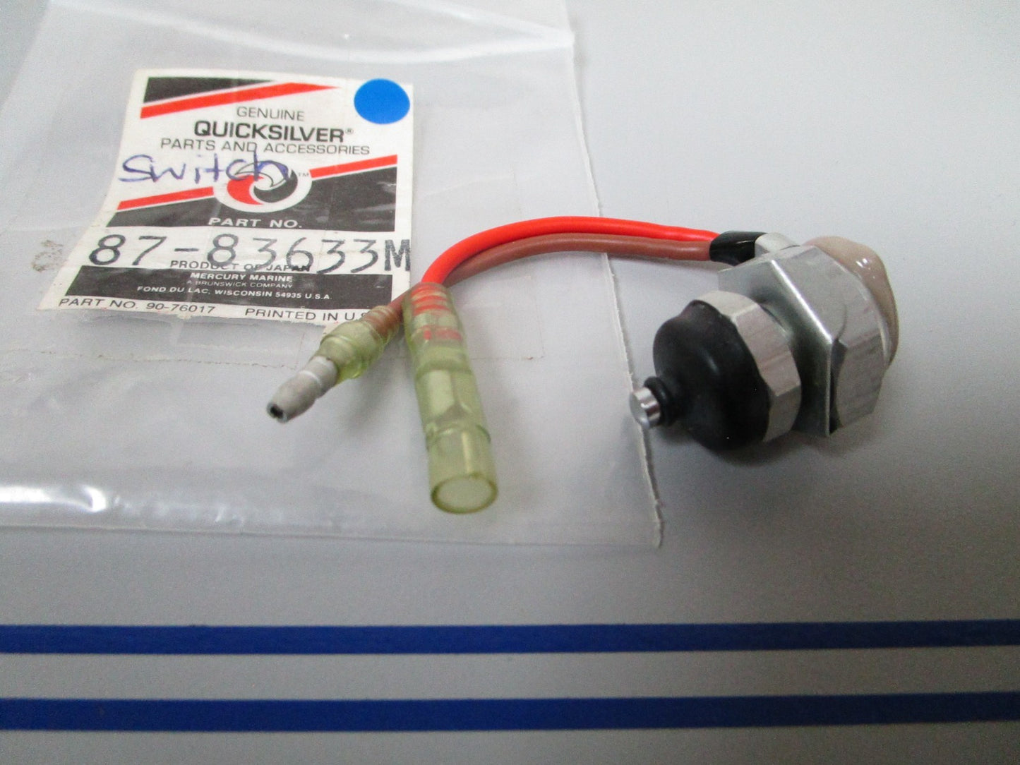 NEW OEM 87-83633M Mercury Quicksilver Switch 0720