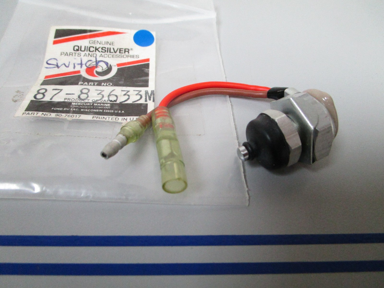 NEW OEM 87-83633M Mercury Quicksilver Switch 0720