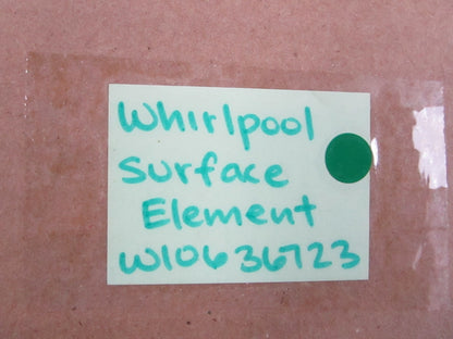 NEW OEM W10636723 Whirlpool Surface Element 0810