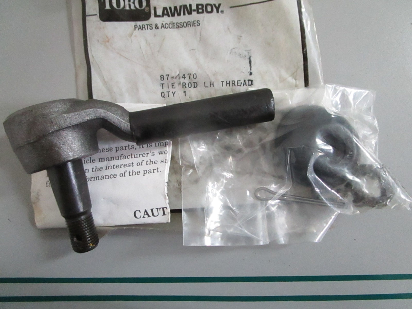 NEW OEM 87-1470 Toro LH Thread Tie Rod 0820