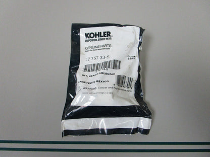 NEW OEM 12 757 33-S Kohler Solenoid Repair Kit 0810