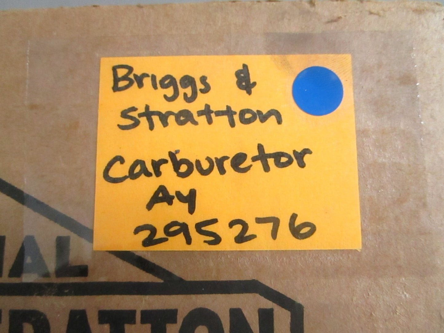 NEW OEM 295276 Briggs & Stratton Carburetor Assy 0820
