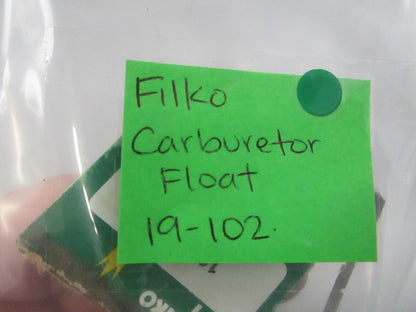 NEW 19-102 Filko Carburetor Float 0810