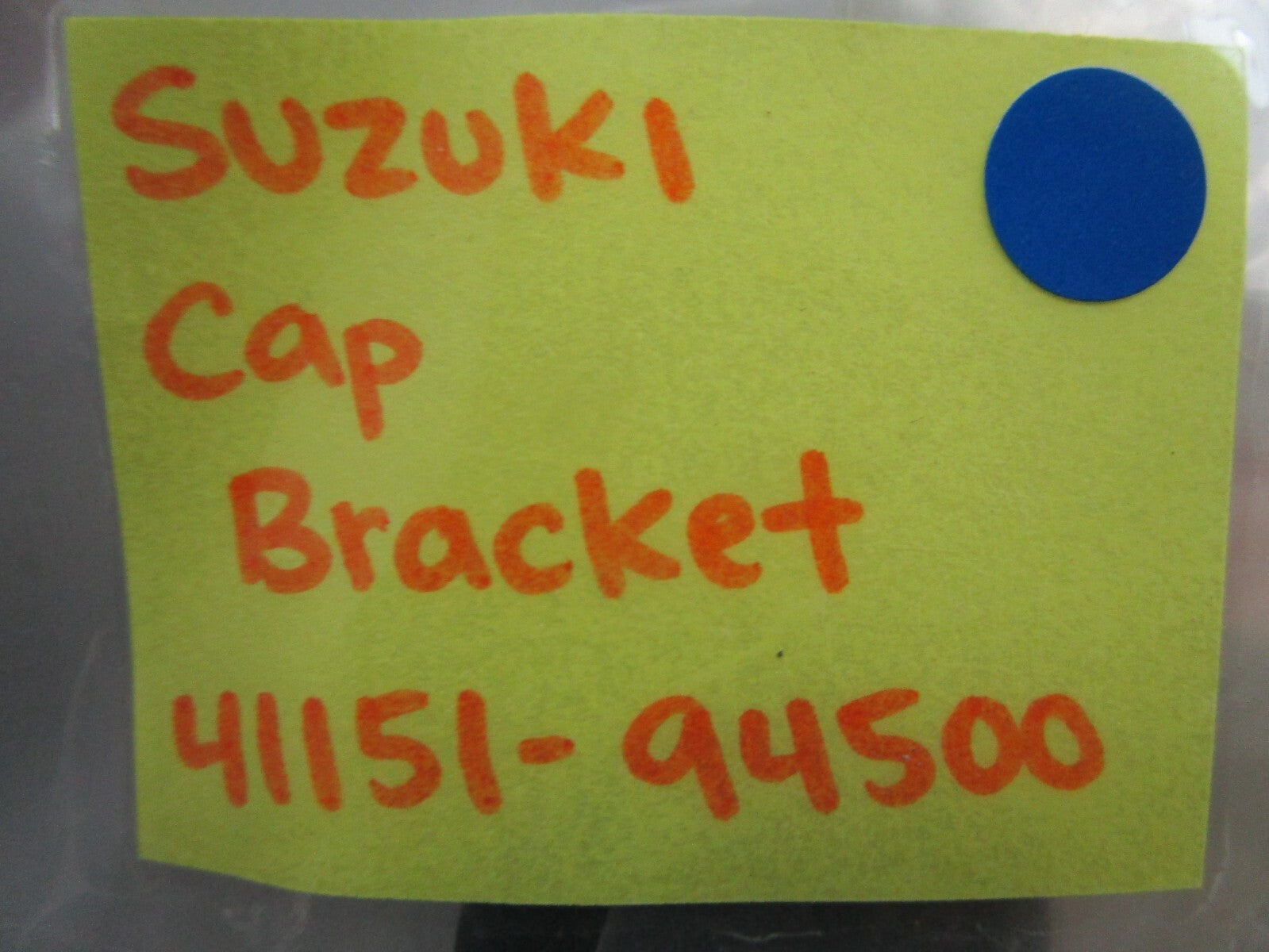 *NEW OEM* 0810 Suzuki Cap Bracket 41151-94500