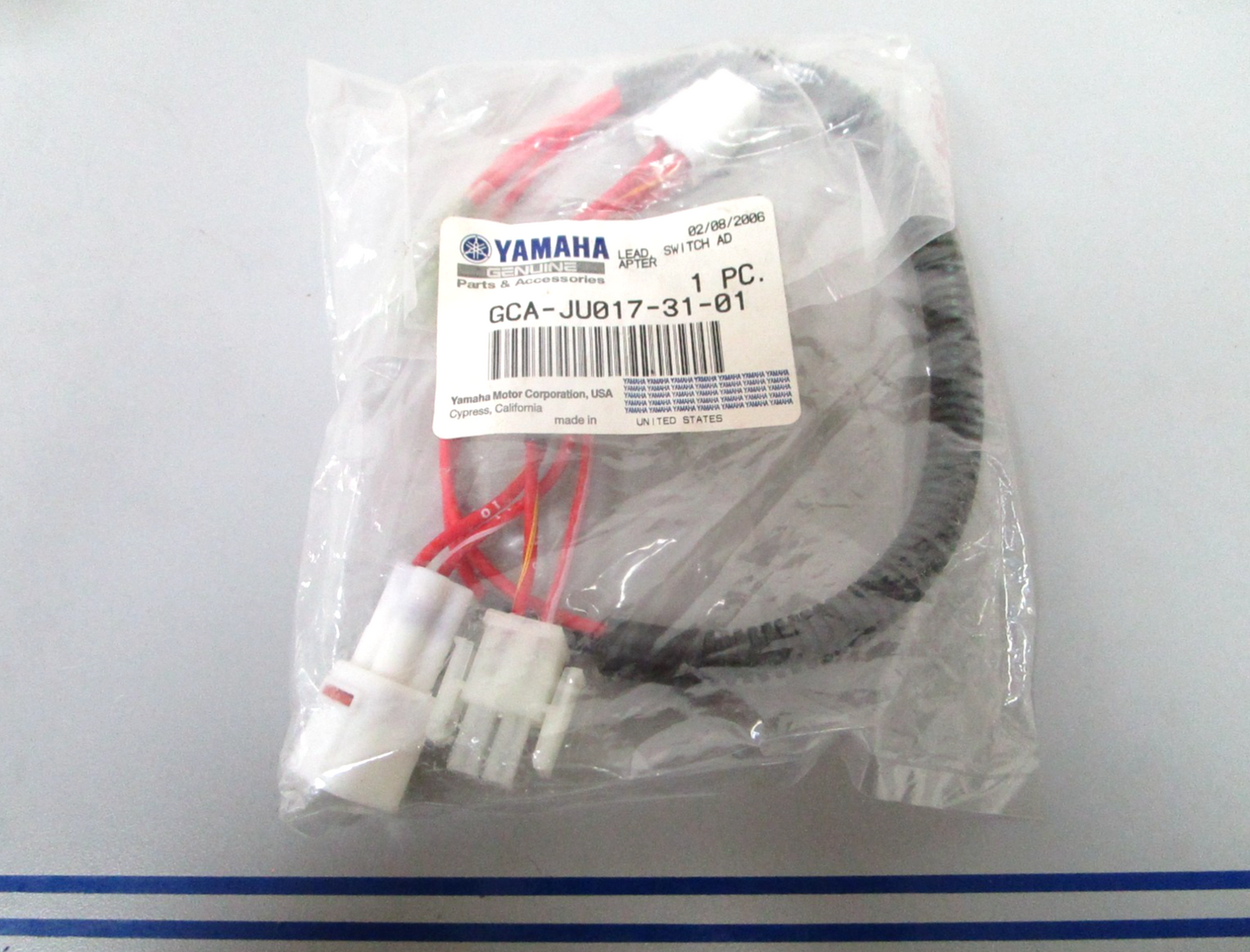 NEW OEM GCA-JU017-31-01 Yamaha Switch Adapter Lead 0810