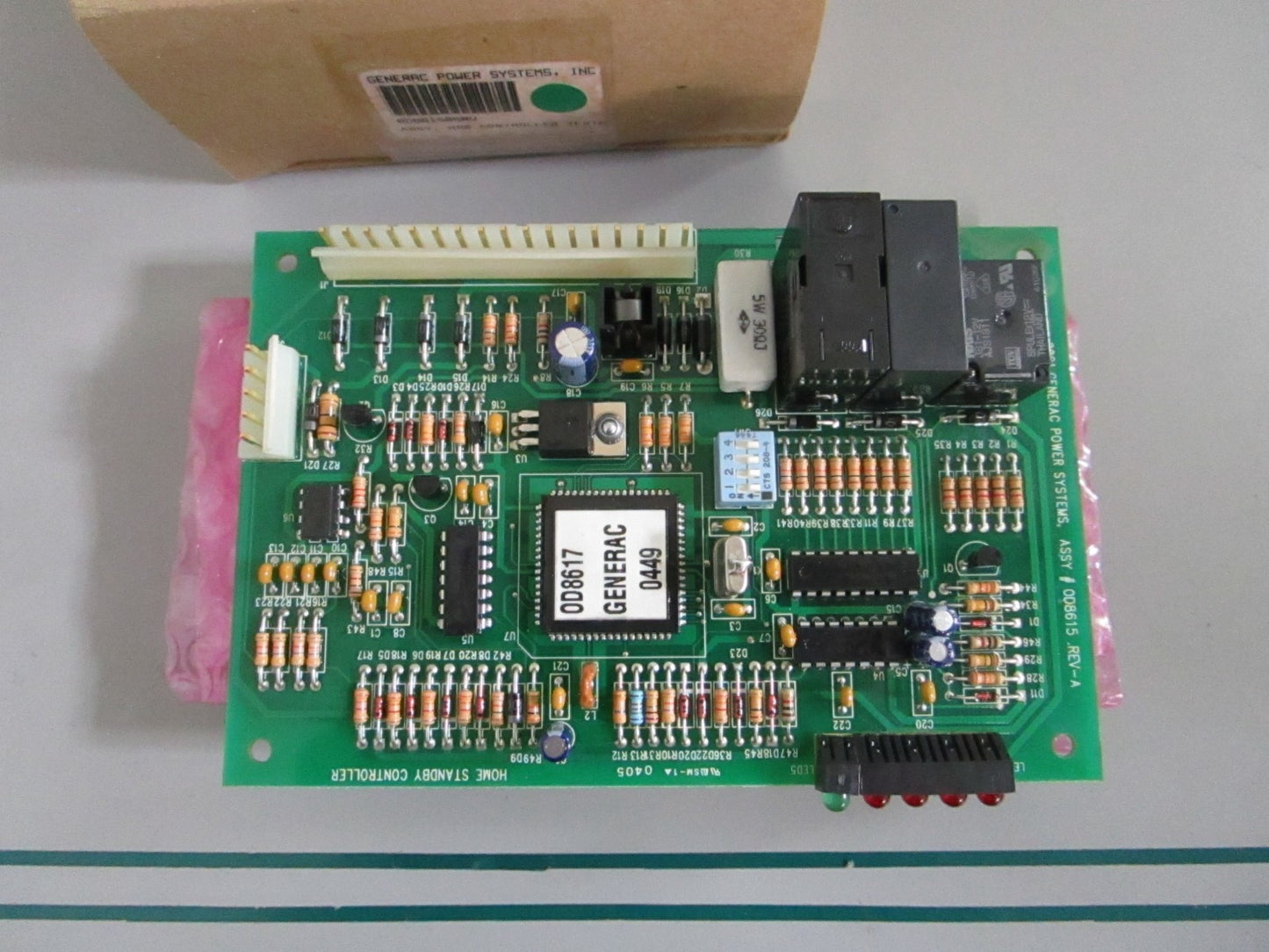 Generac NEW OEM PCB HSB Controller 0D86150SRV Generator 12kW NOS Part 0820