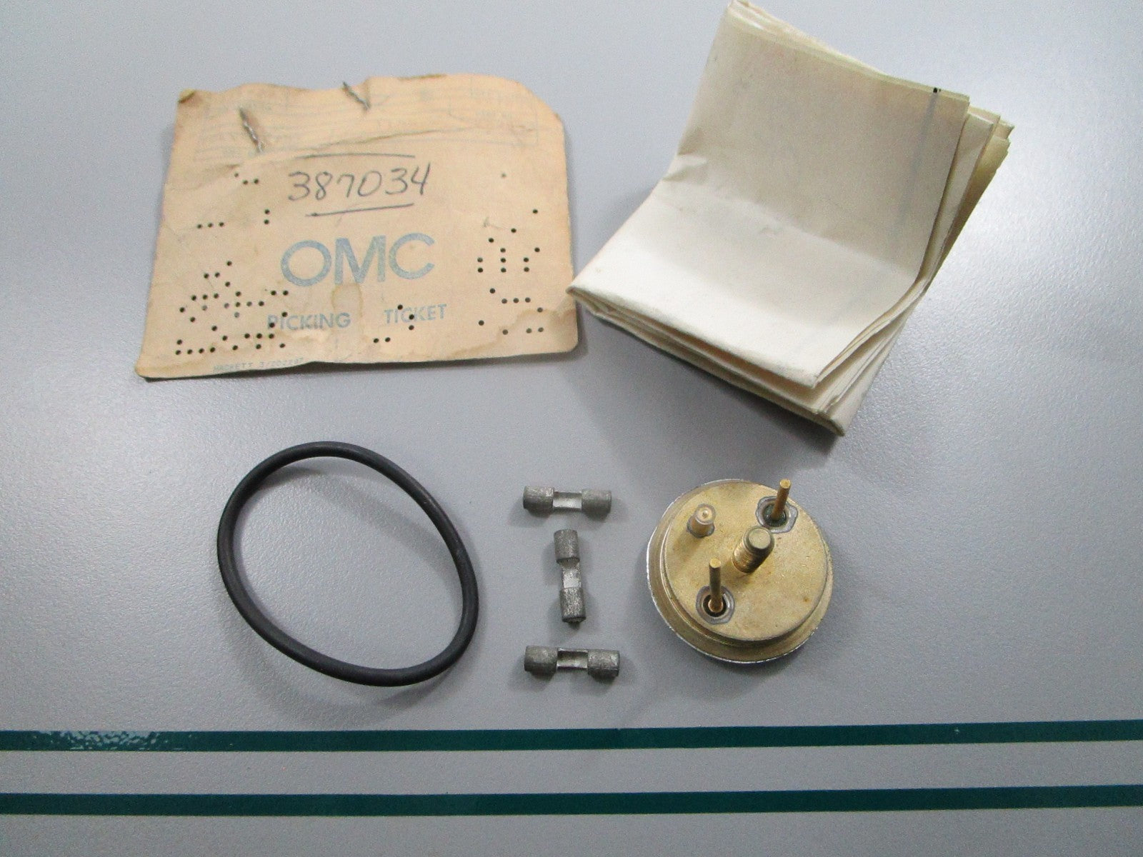 NEW OEM 387034 0387034 OMC Johnson Evinrude Transistor & O-Ring 0810